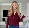 Rozina kardigán bordó – Finom kötött női kardigán – Innova Fashion – 2. kép